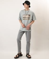 KHLGP11044 a.v.v MEN(アー・ヴェ・ヴェ) 【軽撥水/接触冷感】ストレッチコードレーン5PKアンクルパンツ ライトブルー