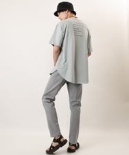 KHLGP11044 a.v.v MEN(アー・ヴェ・ヴェ) 【軽撥水/接触冷感】ストレッチコードレーン5PKアンクルパンツ ライトブルー