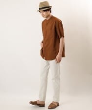 KHLGP11044 a.v.v MEN(アー・ヴェ・ヴェ) 【軽撥水/接触冷感】ストレッチコードレーン5PKアンクルパンツ ライトブルー