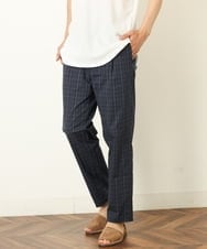 KHLGP73059 a.v.v MEN(アー・ヴェ・ヴェ) 【S-XXL/速乾】アーバンタックチェックパンツ ネイビー