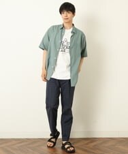 KHLGP73059 a.v.v MEN(アー・ヴェ・ヴェ) 【S-XXL/速乾】アーバンタックチェックパンツ ネイビー