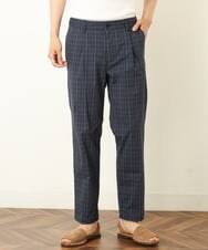 KHLGP73059 a.v.v MEN(アー・ヴェ・ヴェ) 【S-XXL/速乾】アーバンタックチェックパンツ ネイビー