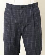 KHLGP73059 a.v.v MEN(アー・ヴェ・ヴェ) 【S-XXL/速乾】アーバンタックチェックパンツ ネイビー