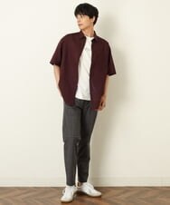 KHLGP73059 a.v.v MEN(アー・ヴェ・ヴェ) 【S-XXL/速乾】アーバンタックチェックパンツ ネイビー