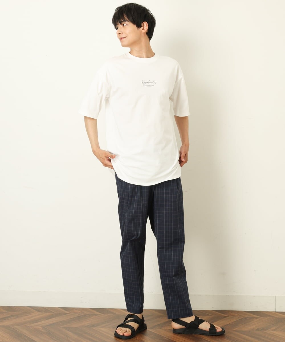 KHLGP73059 a.v.v MEN(アー・ヴェ・ヴェ) 【S-XXL/速乾】アーバンタックチェックパンツ ネイビー