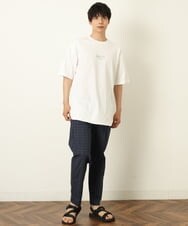 KHLGP73059 a.v.v MEN(アー・ヴェ・ヴェ) 【S-XXL/速乾】アーバンタックチェックパンツ ネイビー