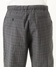 KHLGP74054 a.v.v MEN(アー・ヴェ・ヴェ) 【S-XXL】アーバンタックチェックハーフパンツ ダークグレー