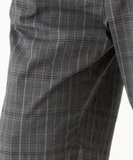 KHLGP74054 a.v.v MEN(アー・ヴェ・ヴェ) 【S-XXL】アーバンタックチェックハーフパンツ ダークグレー