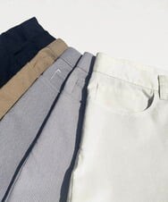 KHLGS11049 a.v.v MEN(アー・ヴェ・ヴェ) 【S-XXL】ストレッチコードレーンアンクルパンツ ライトブルー