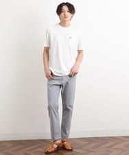 KHLGS11049 a.v.v MEN(アー・ヴェ・ヴェ) 【定番アイテム/イージーケア】ストレッチコードレーンアンクルパンツ ベージュ