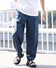 KHLGS25069 a.v.v MEN(アー・ヴェ・ヴェ) ナイロンストレッチバルーンパンツ グリーン
