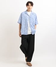 KHLGS25069 a.v.v MEN(アー・ヴェ・ヴェ) ナイロンストレッチバルーンパンツ ブラック