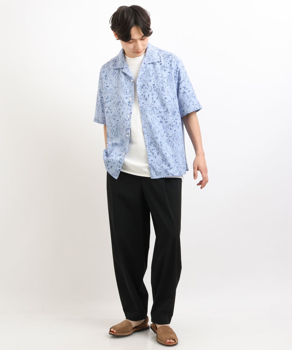 KHLGS25069 a.v.v MEN(アー・ヴェ・ヴェ) ナイロンストレッチバルーンパンツ ブラック