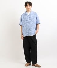 KHLGS25069 a.v.v MEN(アー・ヴェ・ヴェ) ナイロンストレッチバルーンパンツ ブラック