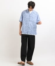 KHLGS25069 a.v.v MEN(アー・ヴェ・ヴェ) ナイロンストレッチバルーンパンツ ブラック