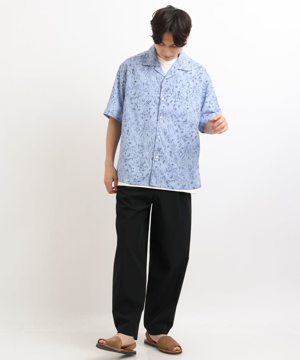 KHLGS25069 a.v.v MEN(アー・ヴェ・ヴェ) ナイロンストレッチバルーンパンツ ブラック