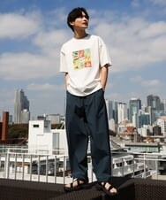 KHLGS25069 a.v.v MEN(アー・ヴェ・ヴェ) ナイロンストレッチバルーンパンツ ブラック