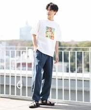 KHLGS25069 a.v.v MEN(アー・ヴェ・ヴェ) ナイロンストレッチバルーンパンツ ブラック