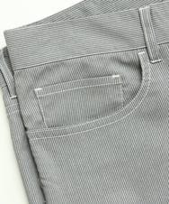 KHLGV11049 a.v.v MEN(アー・ヴェ・ヴェ) 【接触冷感/イージーケア】ストレッチコードレーンパンツ（アンクル丈） ライトブルー
