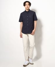 KHLGV11049 a.v.v MEN(アー・ヴェ・ヴェ) 【接触冷感/イージーケア】ストレッチコードレーンパンツ（アンクル丈） ライトブルー