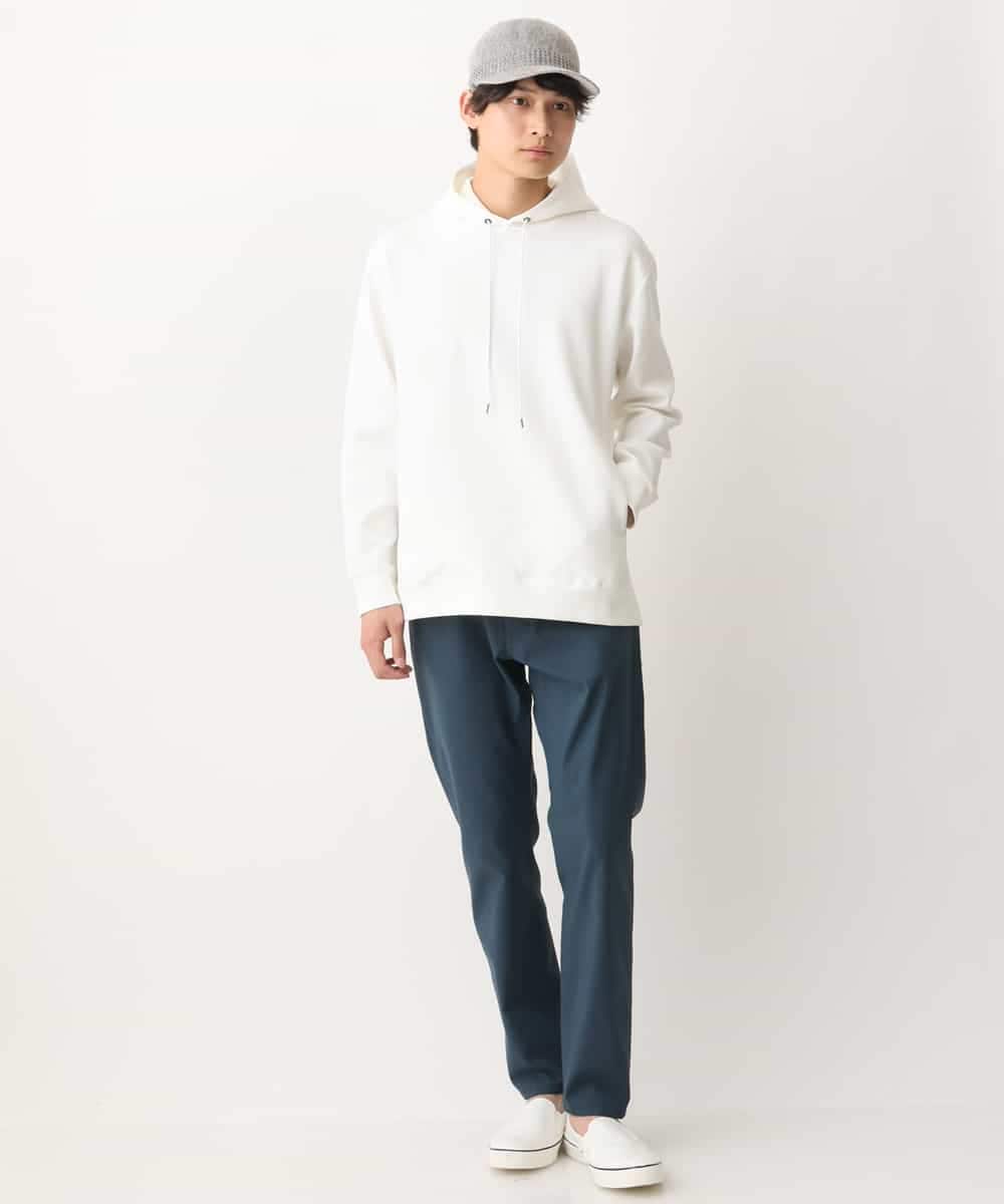 KHLGV11049 a.v.v MEN(アー・ヴェ・ヴェ) 【接触冷感/イージーケア】ストレッチコードレーンパンツ（アンクル丈） ライトブルー
