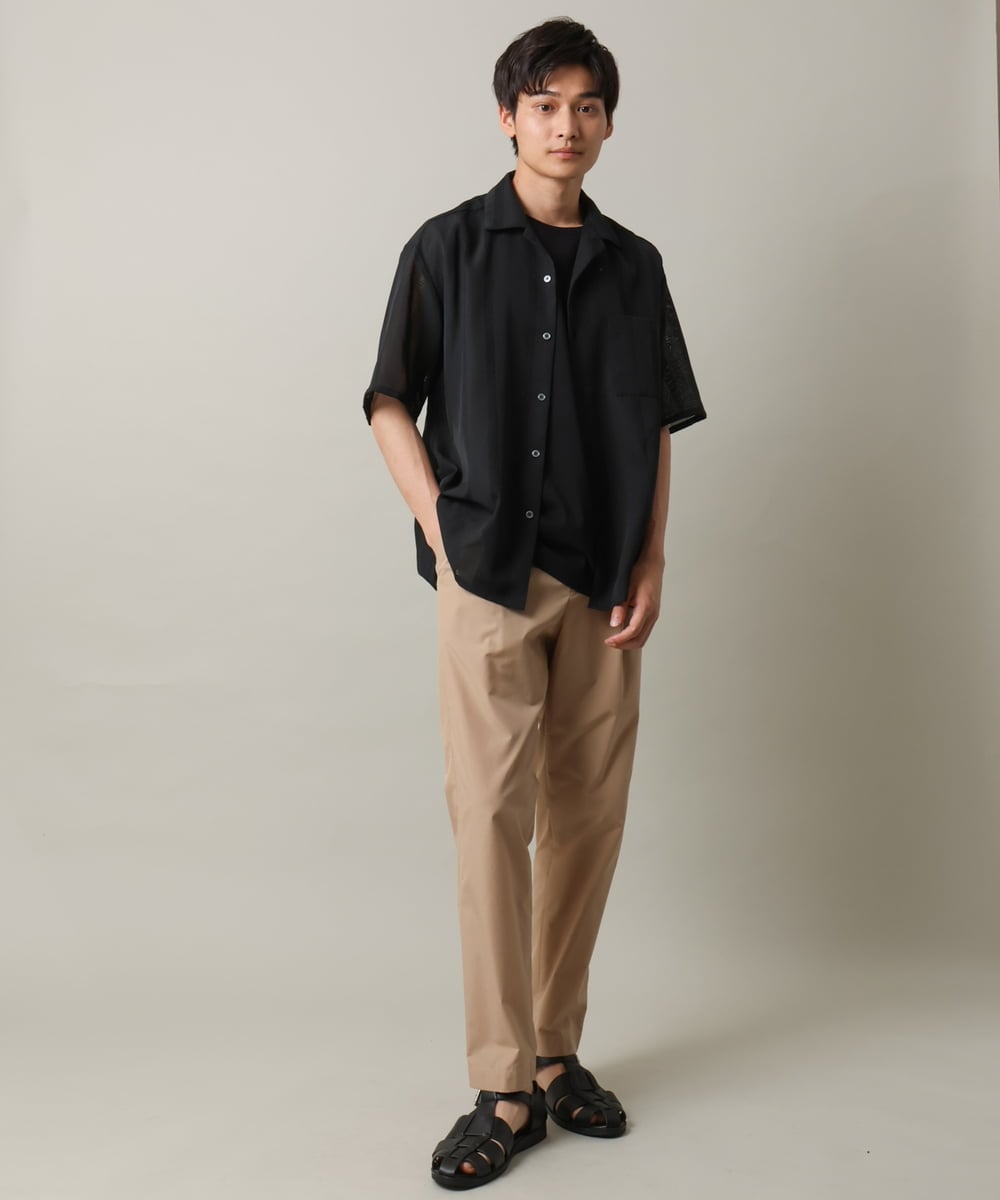 KHLGV32059 a.v.v MEN(アー・ヴェ・ヴェ) 【接触冷感】アーバンタックパンツ（クールライトシリーズ） ベージュ
