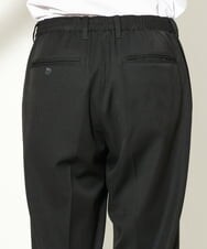 KHLGV35064 a.v.v MEN(アー・ヴェ・ヴェ) 【ON/OFF兼用】スマートシャンブレースラックス アンクル丈 ダークグレー