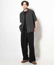 KHLGV41069 a.v.v MEN(アー・ヴェ・ヴェ) 【軽くて涼しい】オーバーパンツ　リライトシリーズ1 ブラック