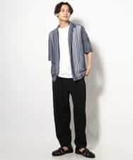 KHLGV54069 a.v.v MEN(アー・ヴェ・ヴェ) 【軽くて涼しい】バルーンパンツ　リライトシリーズ2 ブラック
