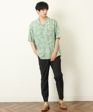 KHLHP70054 a.v.v MEN(アー・ヴェ・ヴェ) 【S-XXL】スマートスラックス（アンクル丈） ブラウン