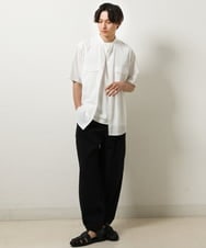 KHLHS82079 a.v.v MEN(アー・ヴェ・ヴェ) 【接触冷感】ナイロンストレッチカーゴパンツ ブラック