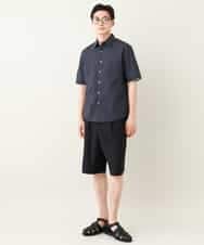 KHLHV75059 a.v.v MEN(アー・ヴェ・ヴェ) 【接触冷感】2タックハーフパンツ ベージュ