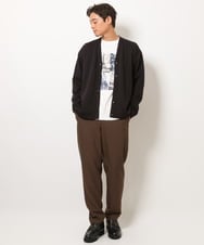 KHLJS16059 a.v.v MEN(アー・ヴェ・ヴェ) リライト セミルーズパンツ オレンジ