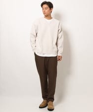 KHLJS16059 a.v.v MEN(アー・ヴェ・ヴェ) リライト セミルーズパンツ オレンジ