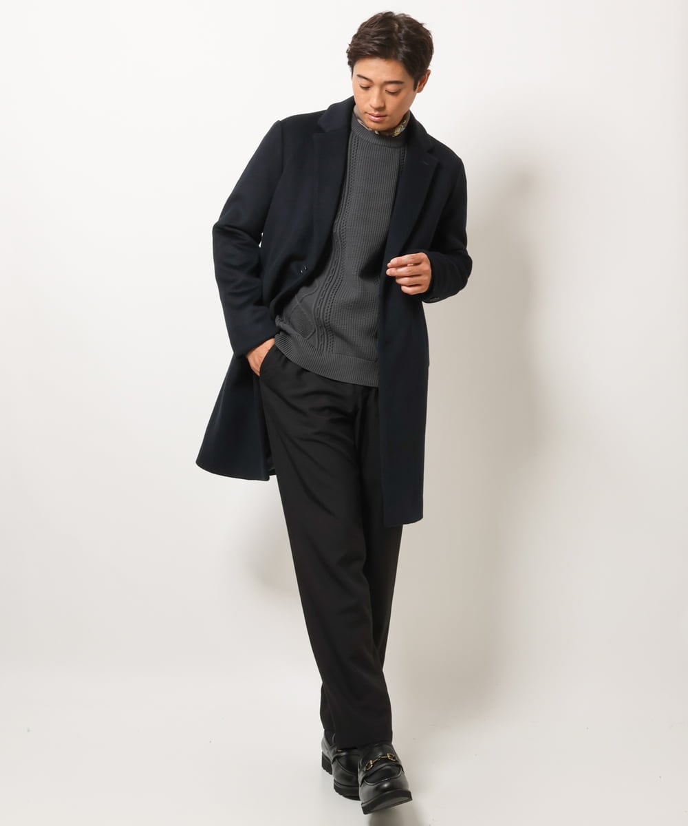 KHLJS16059 a.v.v MEN(アー・ヴェ・ヴェ) リライト セミルーズパンツ オレンジ