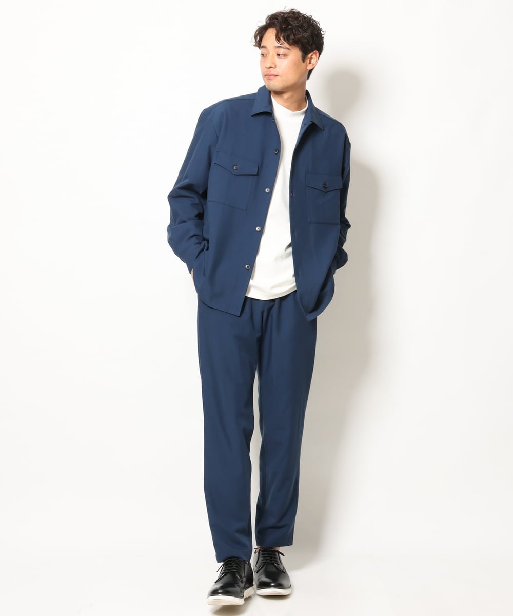 KHLJS16059 a.v.v MEN(アー・ヴェ・ヴェ) リライト セミルーズパンツ オレンジ