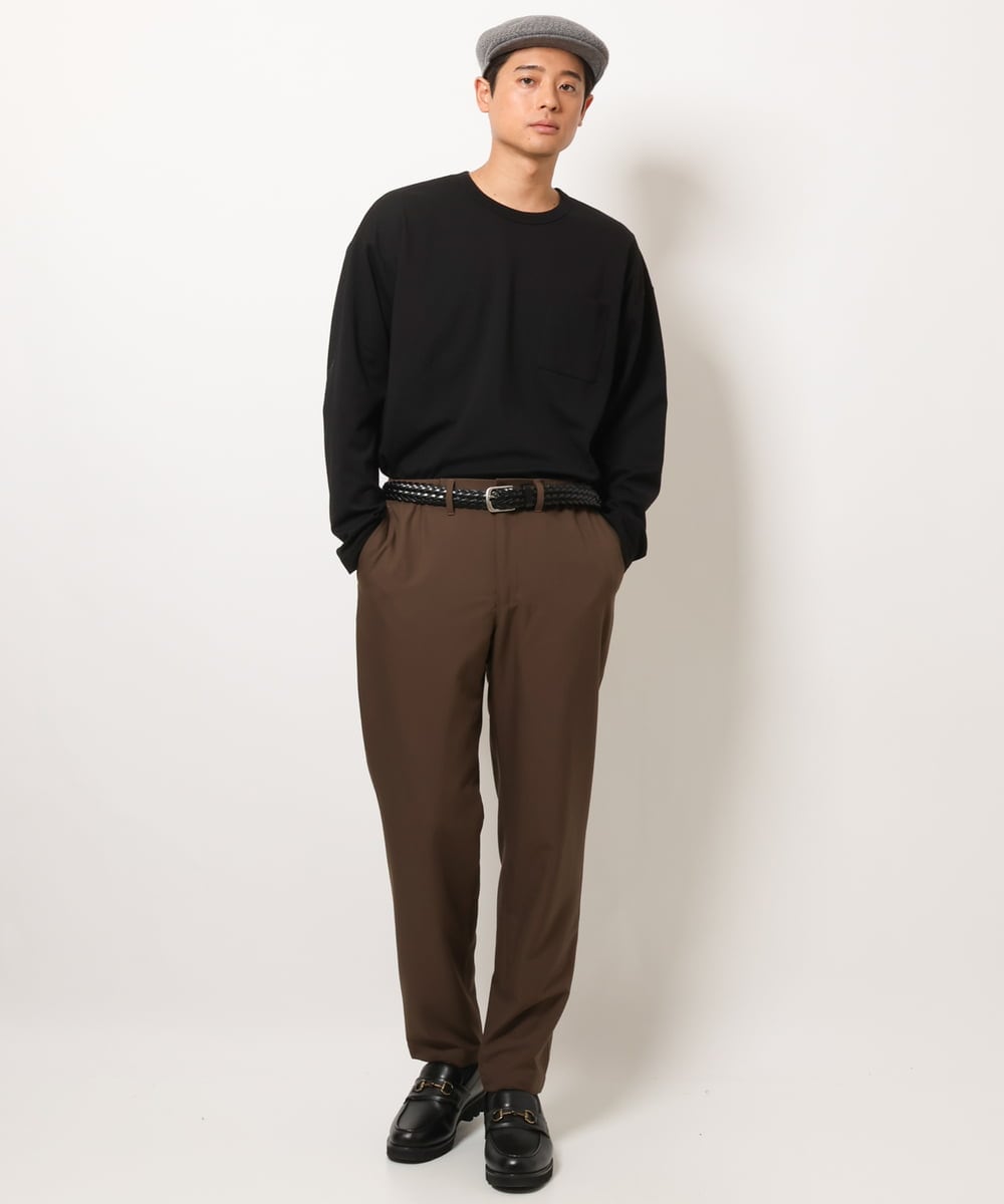 KHLJS16059 a.v.v MEN(アー・ヴェ・ヴェ) リライト セミルーズパンツ オレンジ