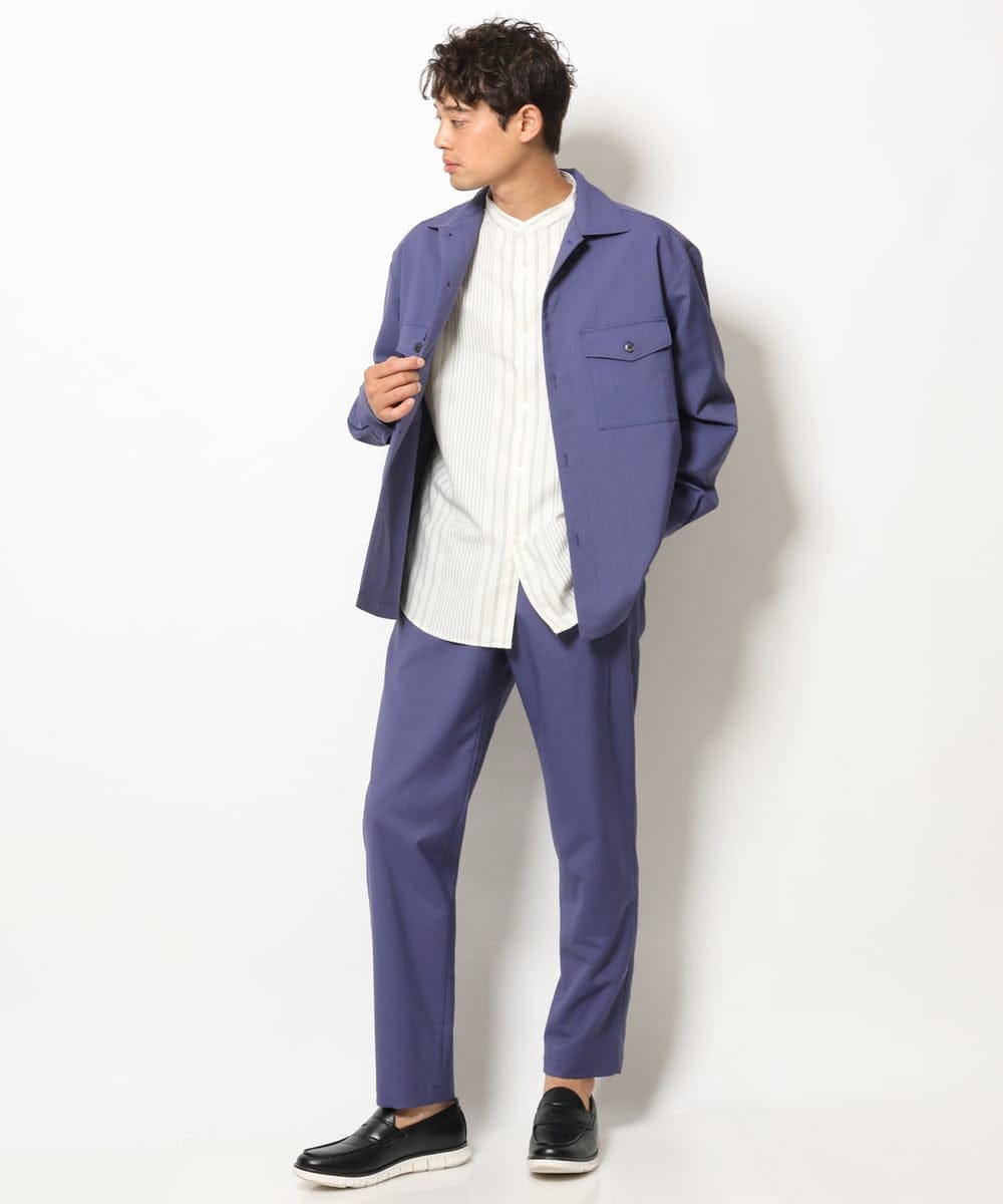 KHLJS16059 a.v.v MEN(アー・ヴェ・ヴェ) リライト セミルーズパンツ オレンジ