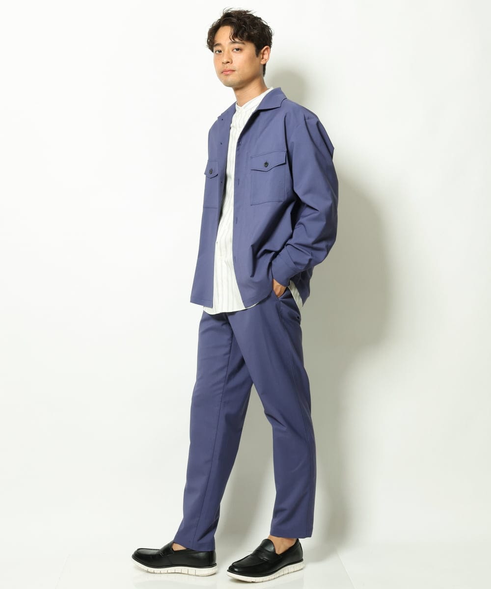 KHLJS16059 a.v.v MEN(アー・ヴェ・ヴェ) リライト セミルーズパンツ オレンジ