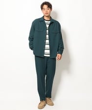 KHLJS16059 a.v.v MEN(アー・ヴェ・ヴェ) リライト セミルーズパンツ オレンジ