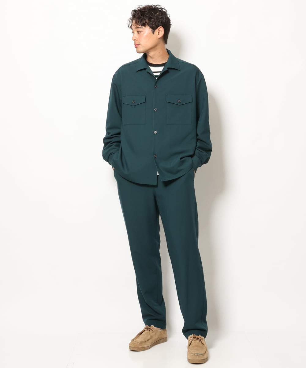 KHLJS16059 a.v.v MEN(アー・ヴェ・ヴェ) リライト セミルーズパンツ オレンジ