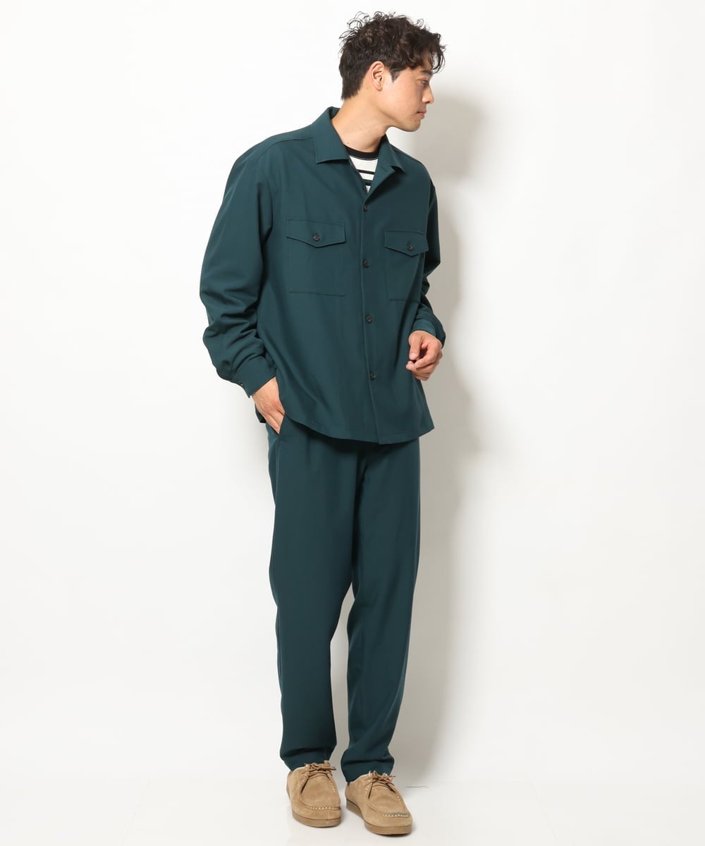 KHLJS16059 a.v.v MEN(アー・ヴェ・ヴェ) リライト セミルーズパンツ オレンジ