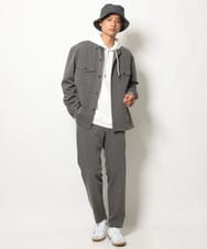 KHLJS16059 a.v.v MEN(アー・ヴェ・ヴェ) リライト セミルーズパンツ オレンジ