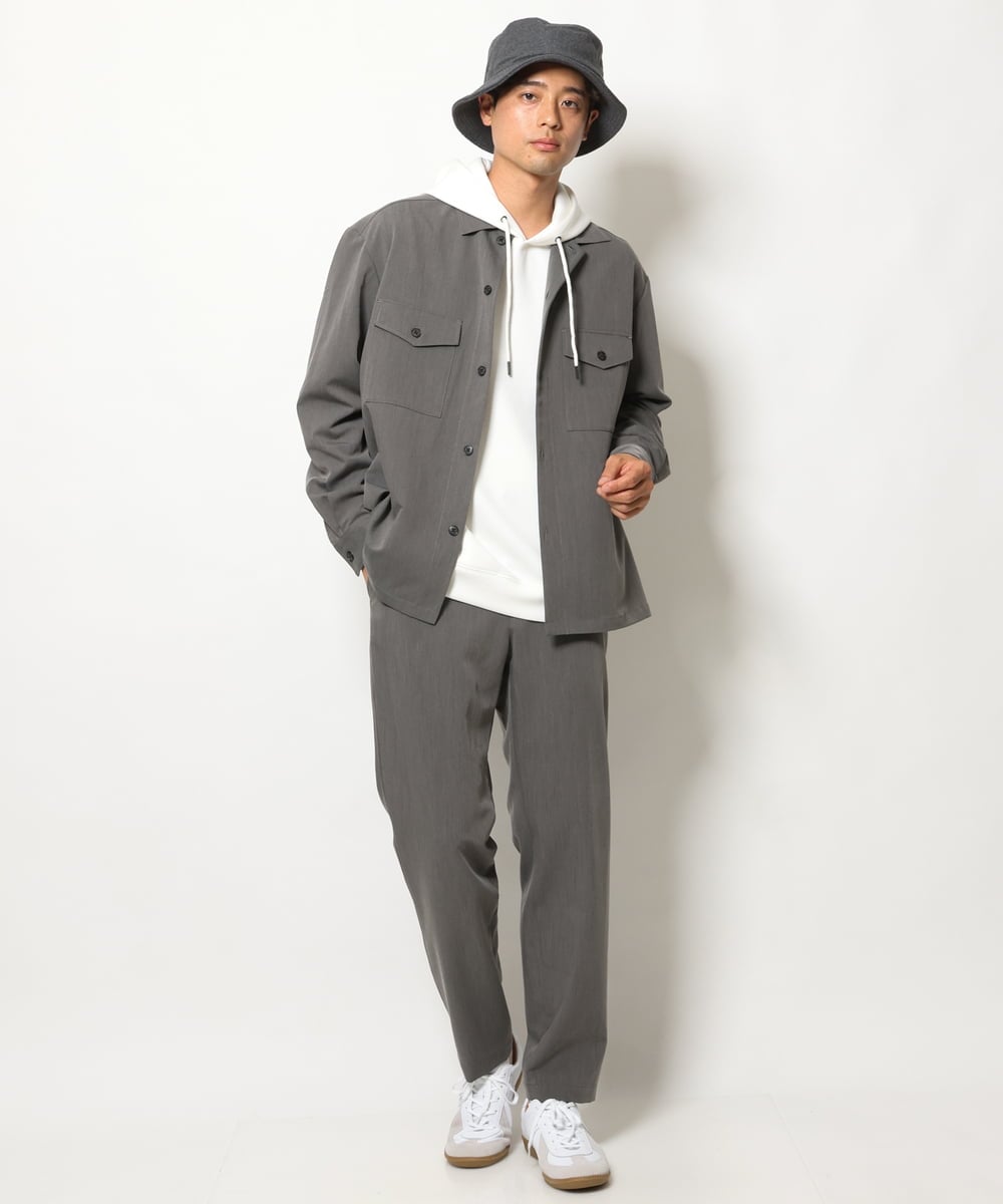 KHLJS16059 a.v.v MEN(アー・ヴェ・ヴェ) リライト セミルーズパンツ オレンジ