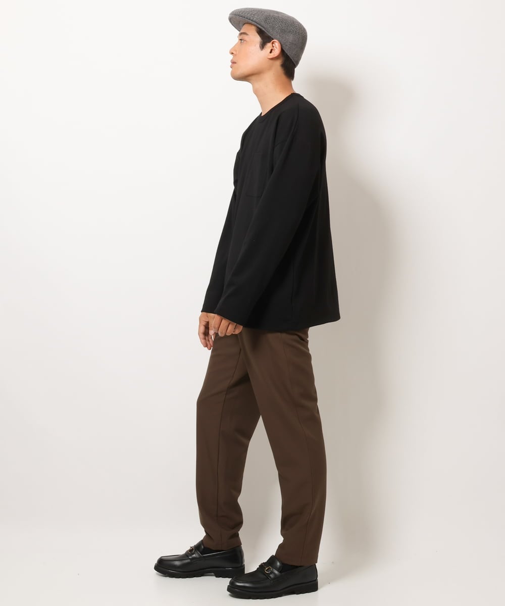 KHLJS16059 a.v.v MEN(アー・ヴェ・ヴェ) リライト セミルーズパンツ オレンジ