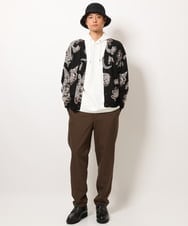 KHLJS16059 a.v.v MEN(アー・ヴェ・ヴェ) リライト セミルーズパンツ オレンジ