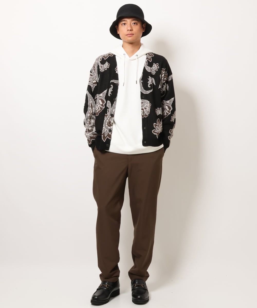 KHLJS16059 a.v.v MEN(アー・ヴェ・ヴェ) リライト セミルーズパンツ オレンジ