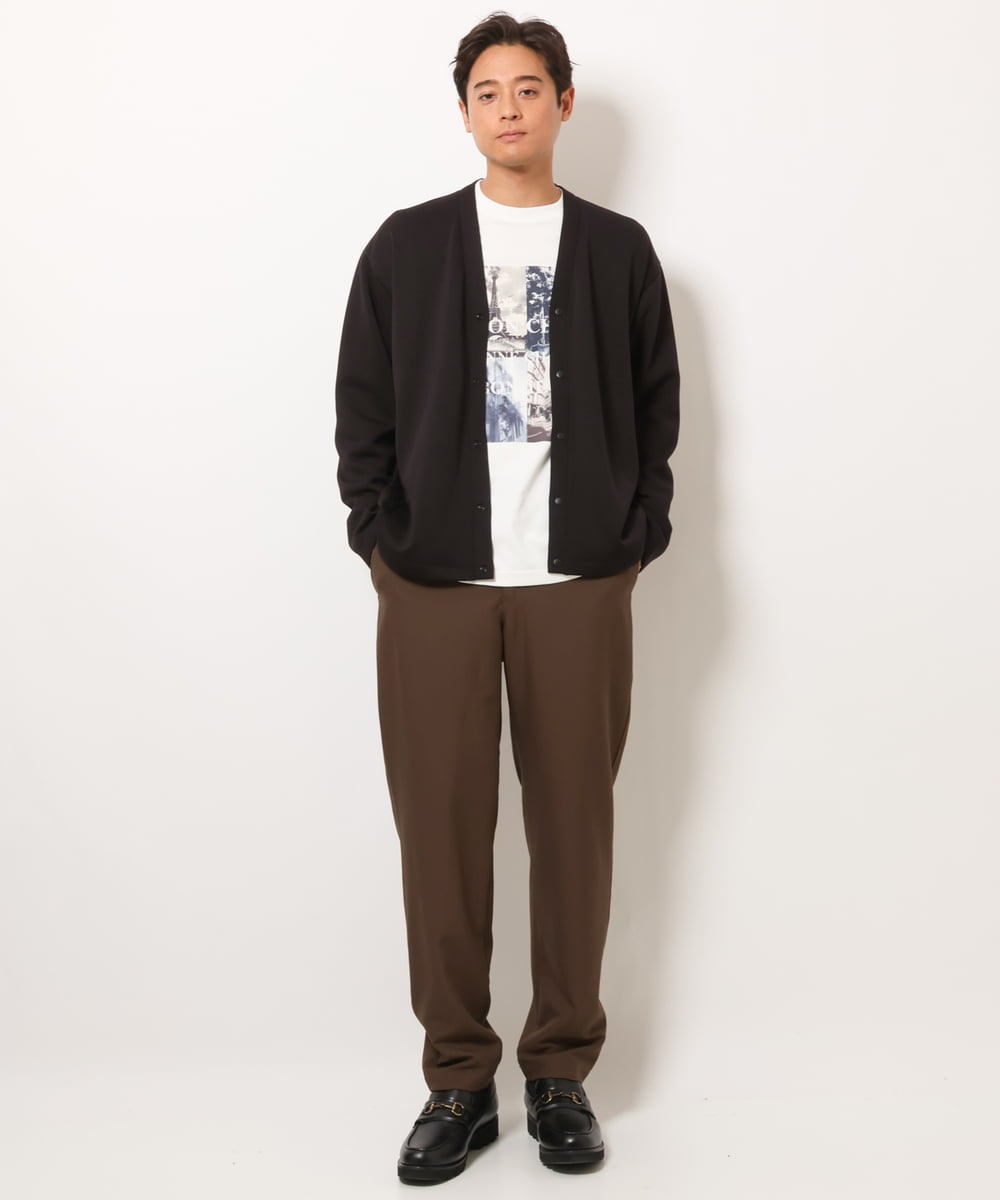 KHLJS16059 a.v.v MEN(アー・ヴェ・ヴェ) リライト セミルーズパンツ オレンジ