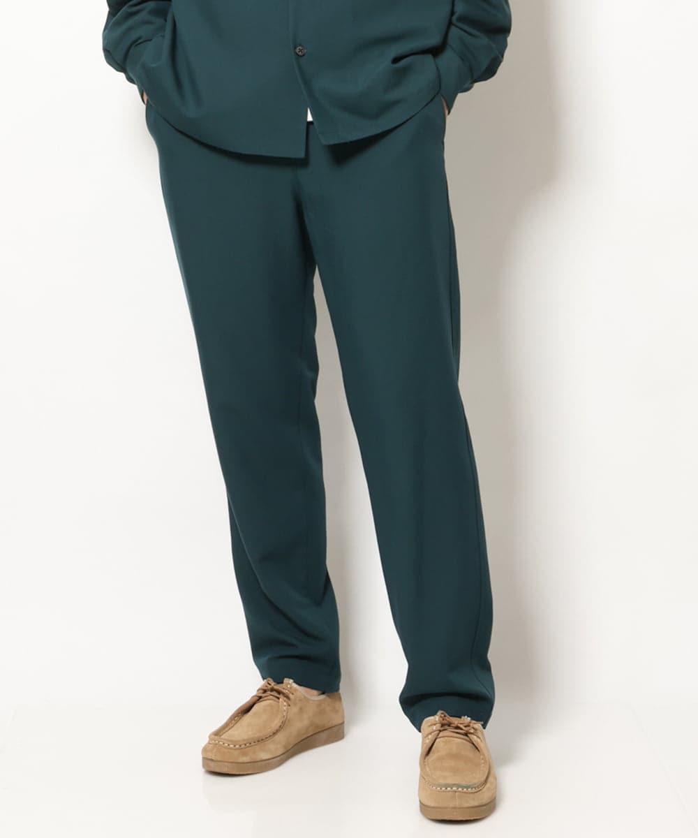 KHLJS16059 a.v.v MEN(アー・ヴェ・ヴェ) リライト セミルーズパンツ グリーン