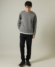 KHLJV01059 a.v.v MEN(アー・ヴェ・ヴェ) 【累計1.3万枚販売】スマートスラックス(セットアップ可) リライトシリーズ1 ダークグレー